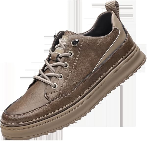👞 ZAPATOS CASUALES DE CUERO SINTÉTICO PREMIUM