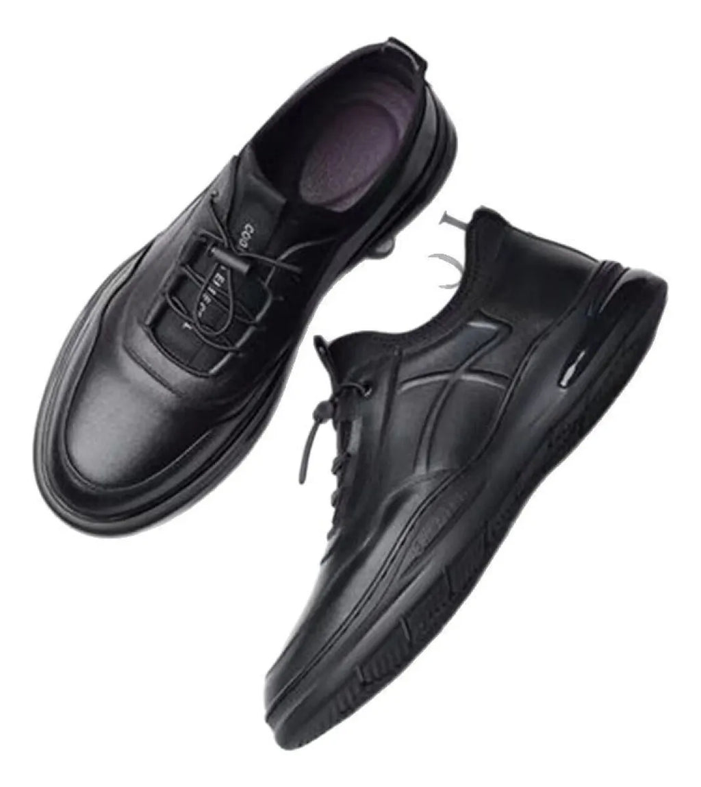 👞 Zapatillas de Cuero Casual para Hombre