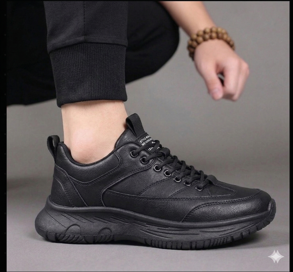Zapato Casual Outdoor para Hombre en gris y negro