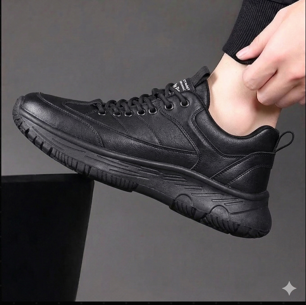 Zapato Casual Outdoor para Hombre en gris y negro