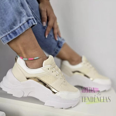 Tenis Casual Plataforma Confort