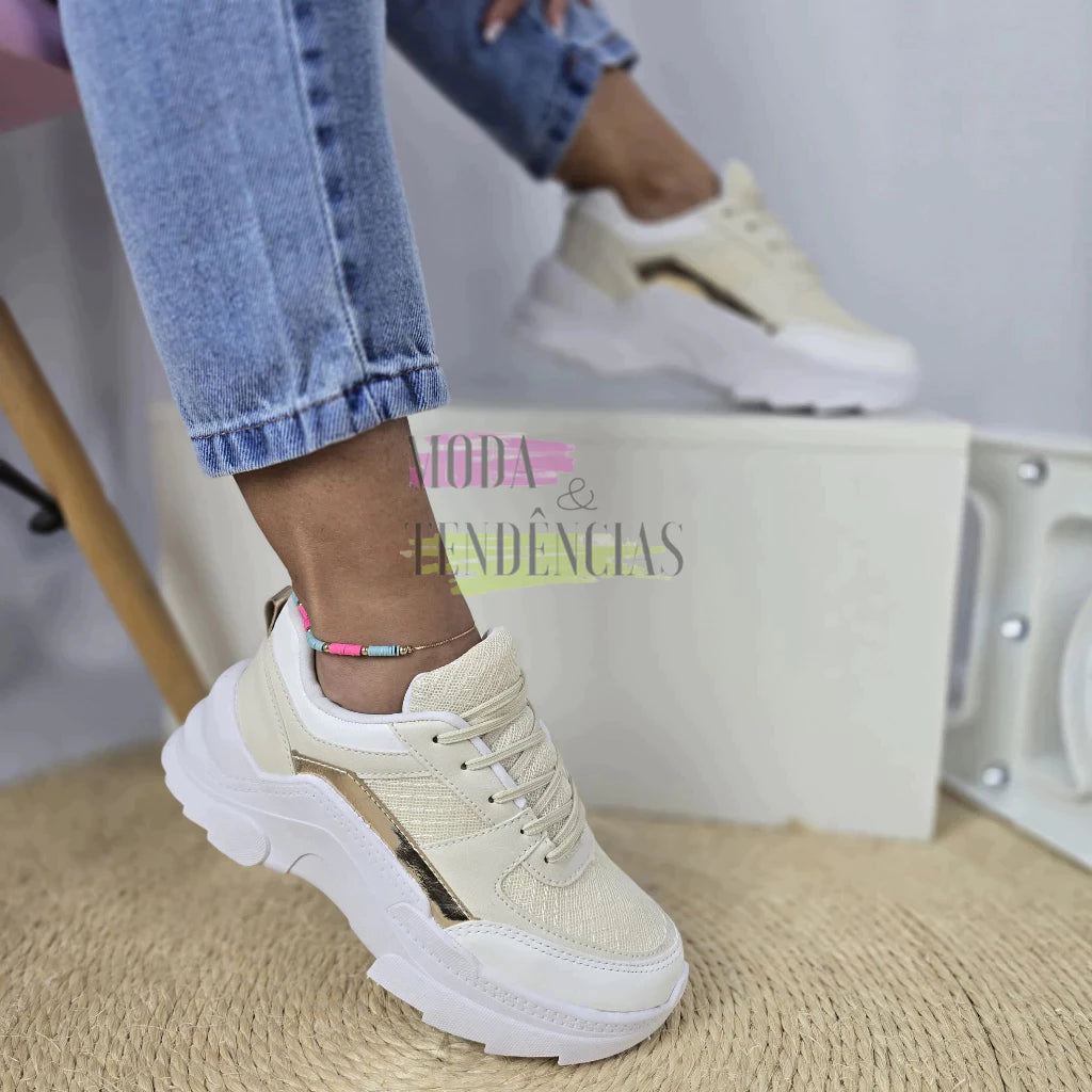 Tenis Casual Plataforma Confort