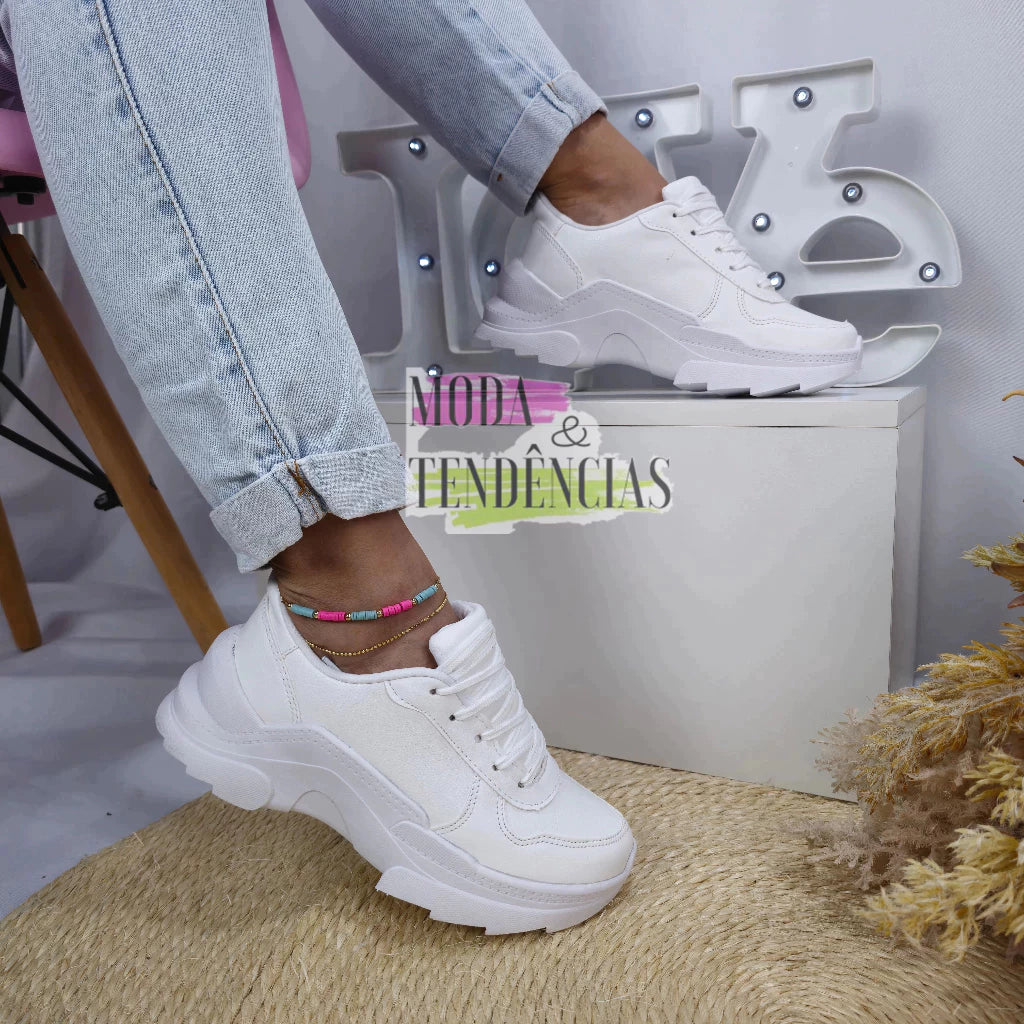Tenis Casual Plataforma Confort