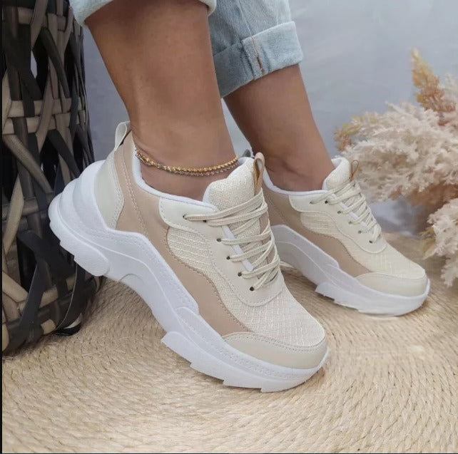 Tenis Casual Plataforma Confort